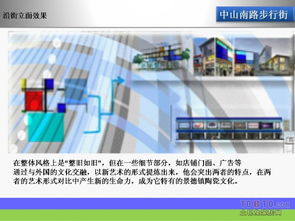 畢業(yè)設計步行街 工廠裝修效果圖